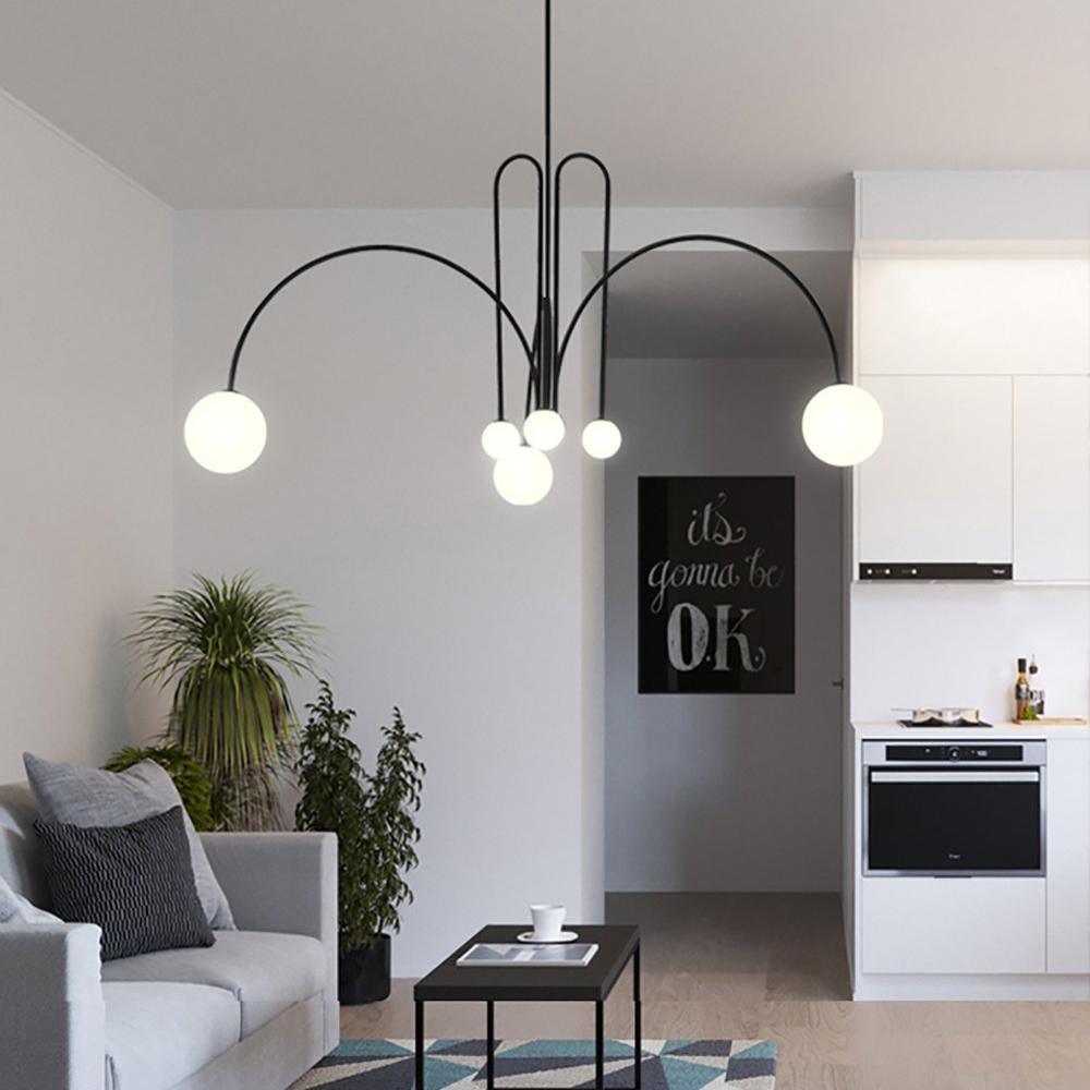 Magic Bean INS Nordic modern simple personality chandelier -labpiecesign