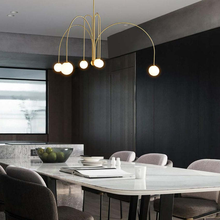 Magic Bean INS Nordic modern simple personality chandelier -labpiecesign