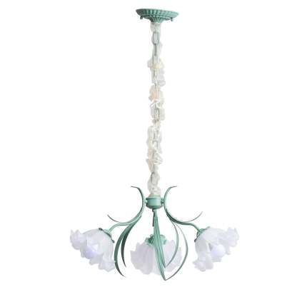 Lily of the Valley Flower Chandelier-labpiecesign