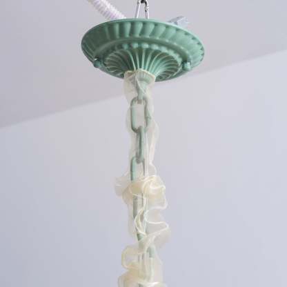 Lily of the Valley Flower Chandelier-labpiecesign