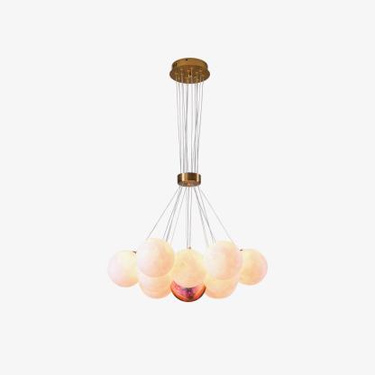 Moon Speckle Glass Lunar Indoor Pendant Light-labpiecesign