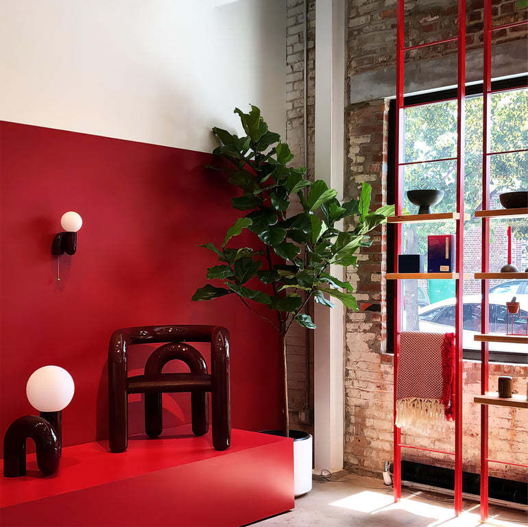 Spiral Glass Table Lamp-labpiecesign