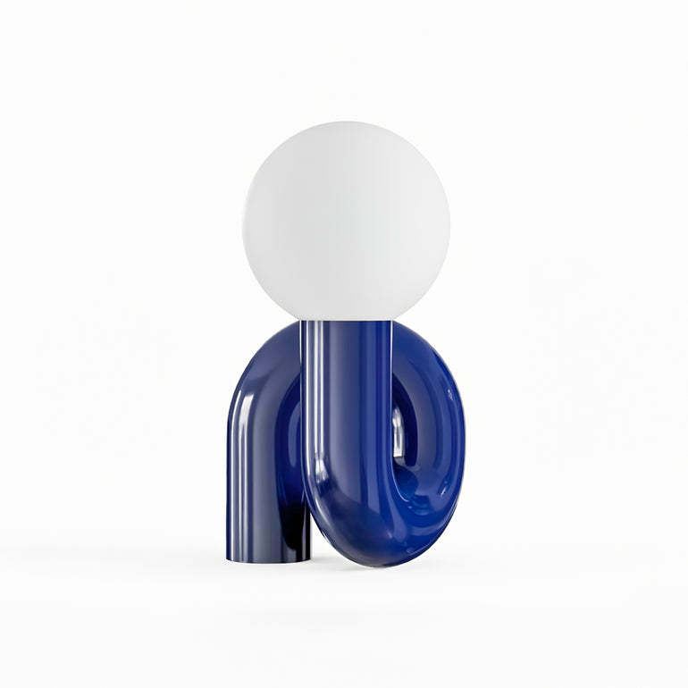 Spiral Glass Table Lamp-labpiecesign