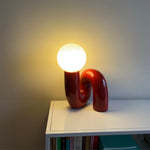 Spiral Glass Table Lamp-labpiecesign