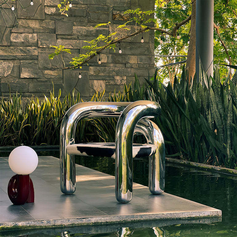 Spiral Glass Table Lamp-labpiecesign