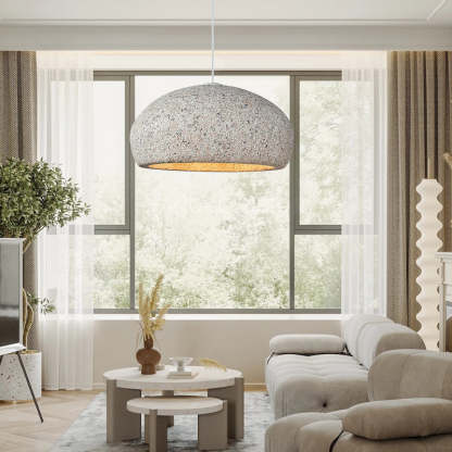Wabi sabi Style Resin Pendant Lights-labpiecesign