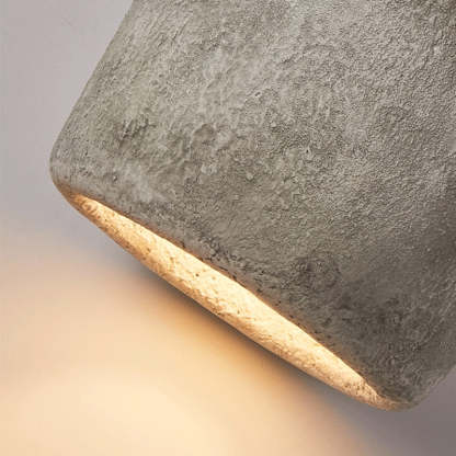 Wabi-Sabi Retro Vase Shape Resin Pendant Light-labpiecesign