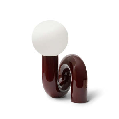 Spiral Glass Table Lamp-labpiecesign