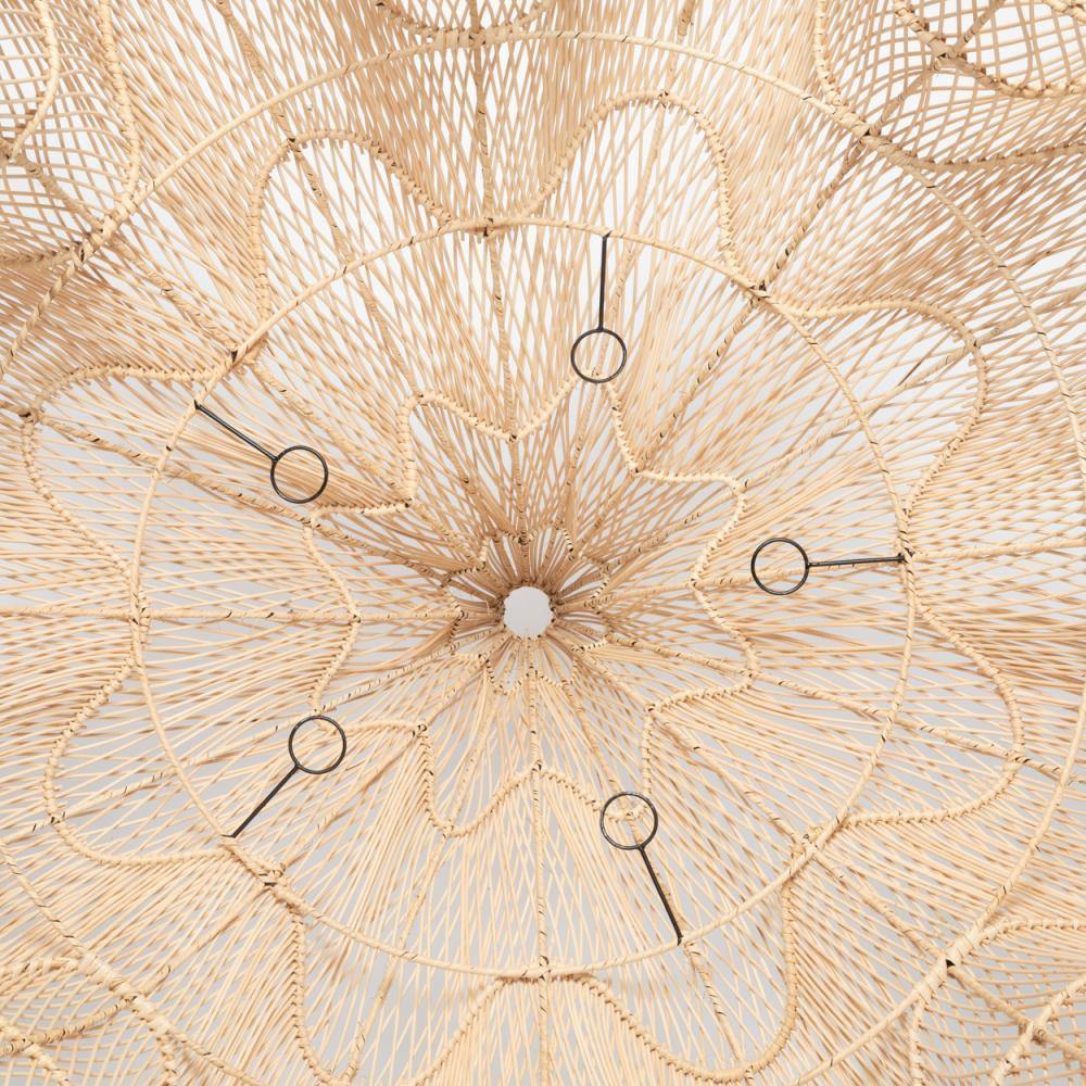 Wicker Pendant Shade outdoor rattan lamp -labpiecesign