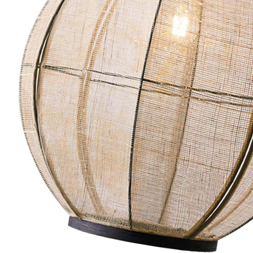 Vintage Fabric Pendant Lights Handwoven-labpiecesign