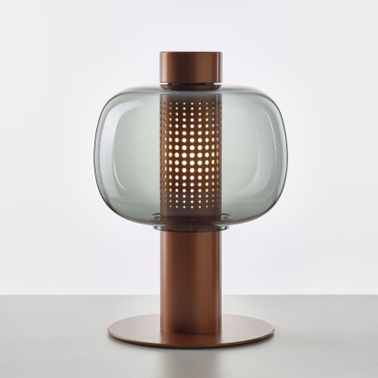 Modern Minimalist Creative Glass Table Lamp Light Luxury Desk Lamp-labpiecesign