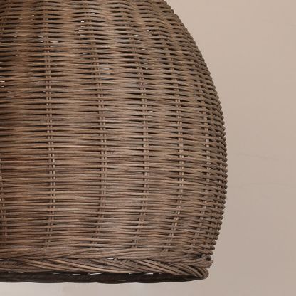 Wabi Sabi Restaurant Chandelier Simple Retro Rattan Light-labpiecesign