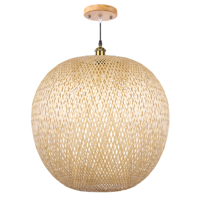 Bamboo Woven Chandeliers Decorative Pendant Lampshades-labpiecesign