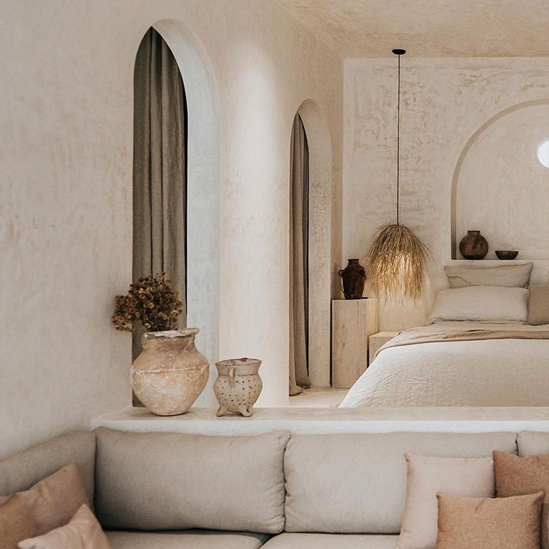 Wabi-sabi Hand-woven Willow Chandelier-labpiecesign