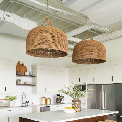 Japanese Wabi-sabi Restaurant Rope Pendant Light-labpiecesign
