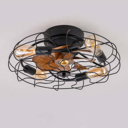 Remote Control 20in industrial Bladeless Ceiling Fan-labpiecesign