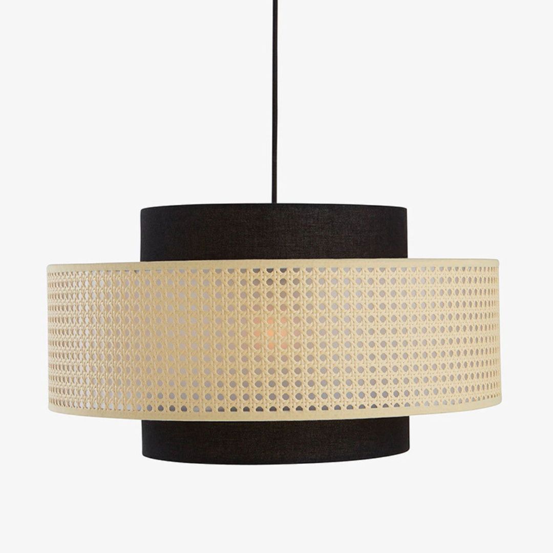 Creative Weaving Lamps Hanging Rattan Pendant Light -labpiecesign