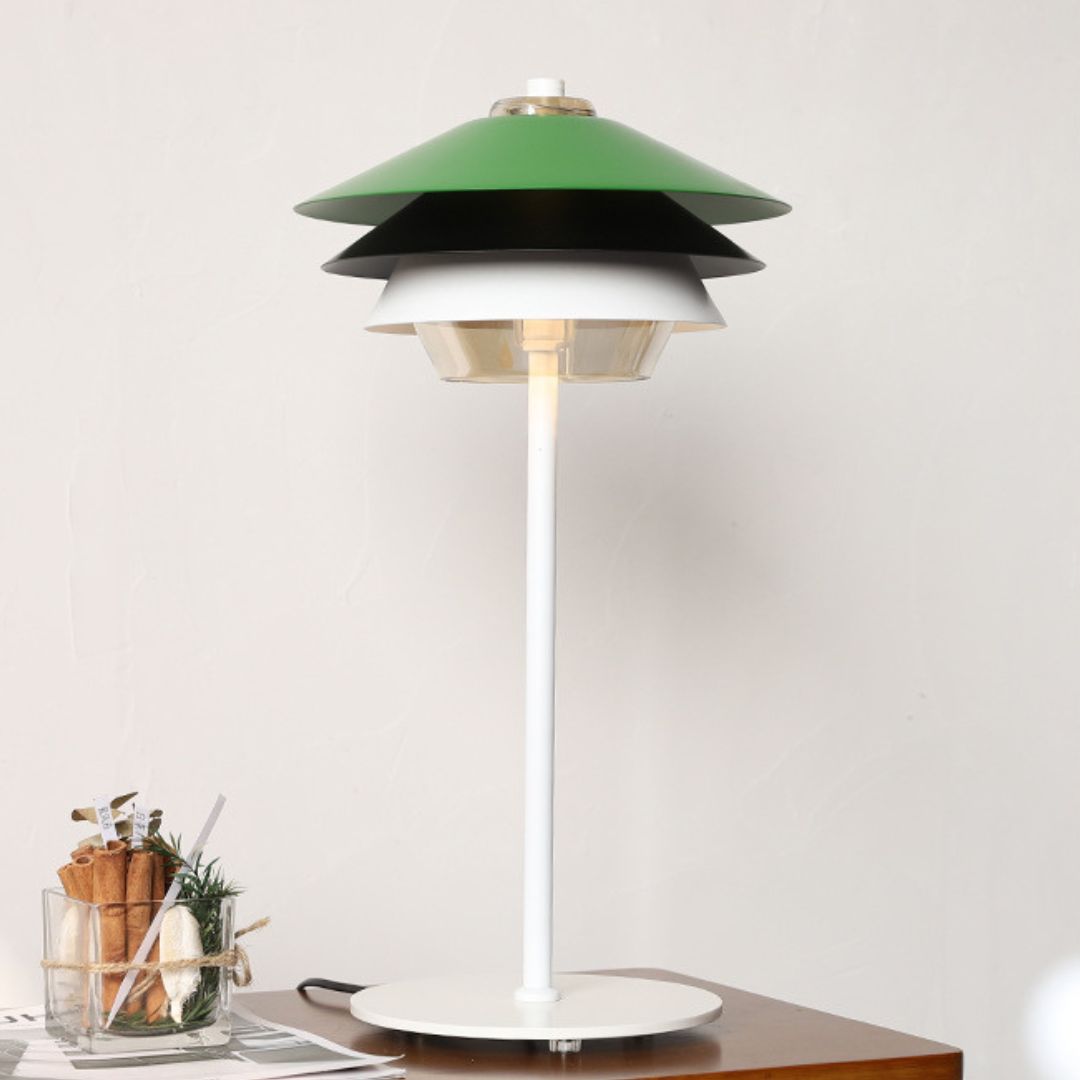 Medieval Style Living Room Table Lamp Green Danish Classic Modern Lamp