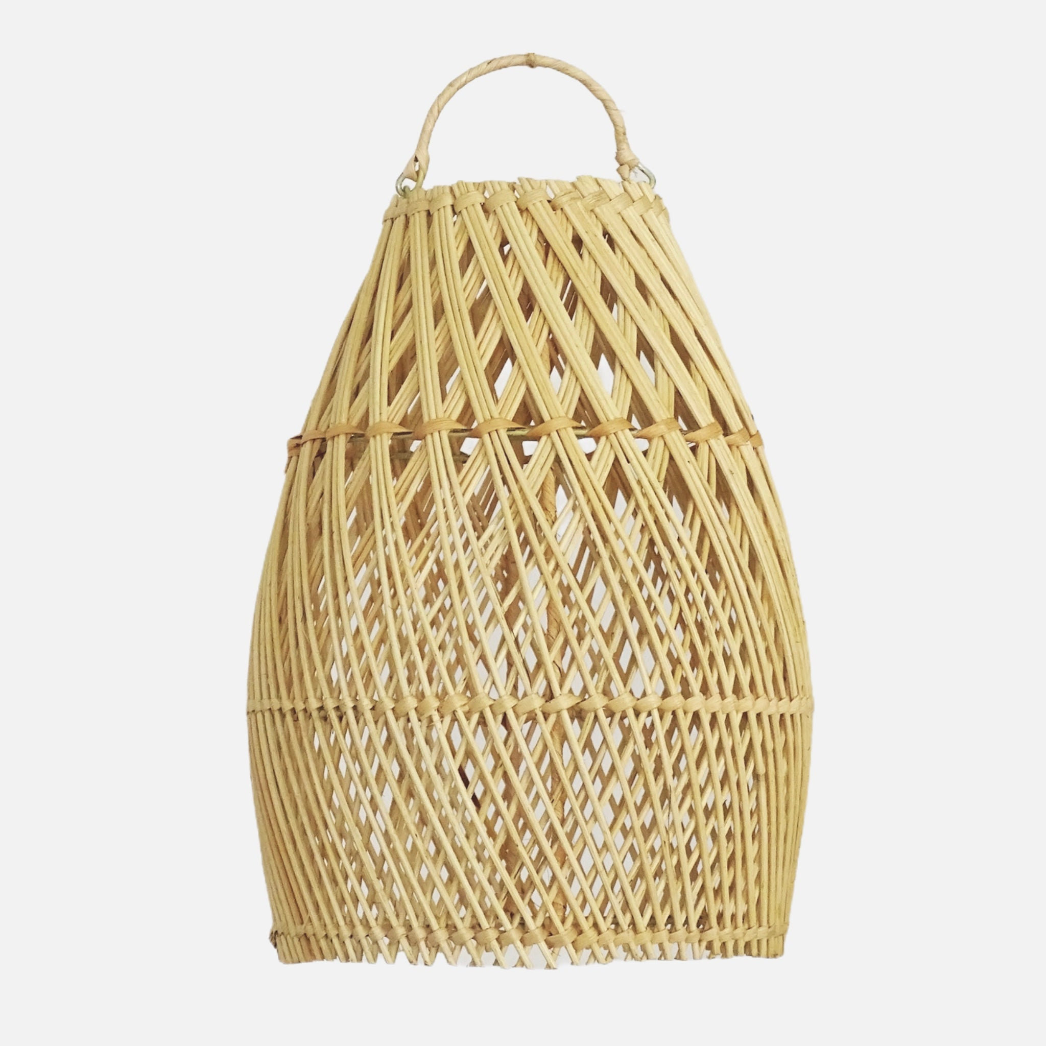 Natural Rattan Wicker Lampshades Rattan Pendant Light