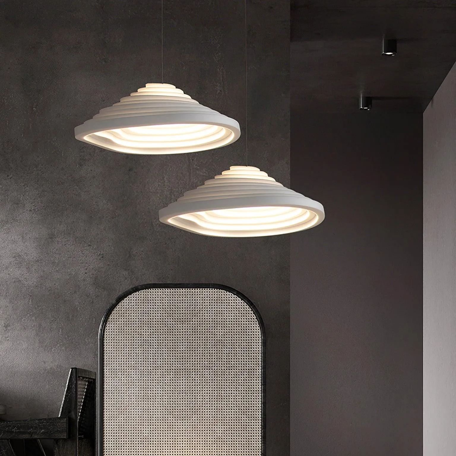 Rice Field Acoustic Acrylic Lamps-labpiecesign