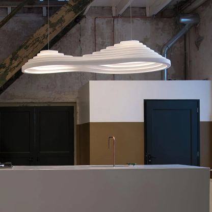 Rice Field Acoustic Acrylic Lamps-labpiecesign