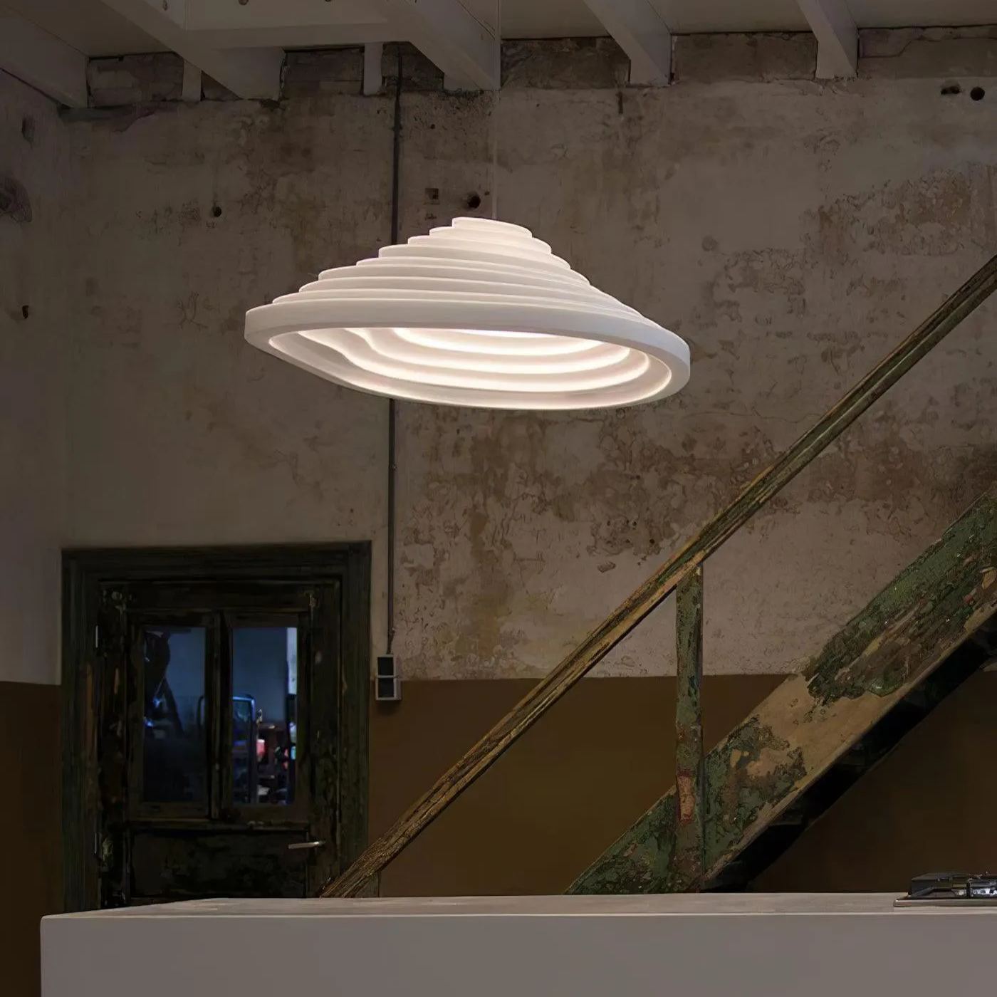 Rice Field Acoustic Acrylic Lamps-labpiecesign