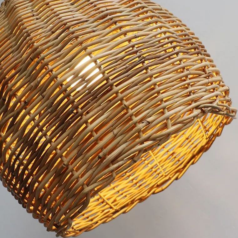 Wabi-sabi  Pendant Light Japanese Rattan Pendant lamp-labpiecesign