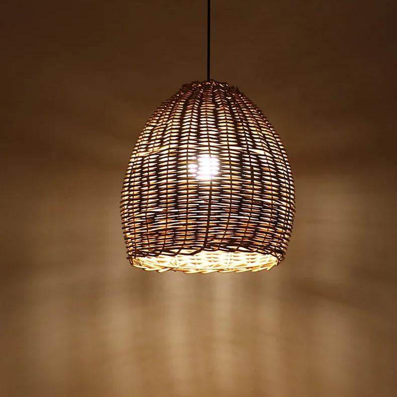 Wabi-sabi  Pendant Light Japanese Rattan Pendant lamp-labpiecesign