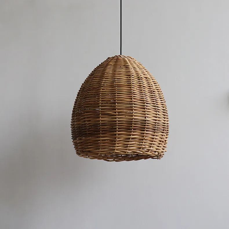 Wabi-sabi  Pendant Light Japanese Rattan Pendant lamp-labpiecesign