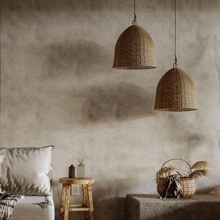 Wabi Sabi style Japanese bar table lamp retro chandelier for livingroom-labpiecesign