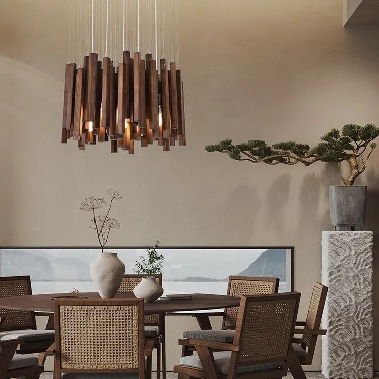 Designer Modern Minimalist Living Room Lamp Chinese Style Restaurant Pendant Light-labpiecesign