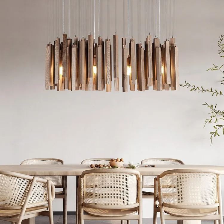 Designer Modern Minimalist Living Room Lamp Chinese Style Restaurant Pendant Light