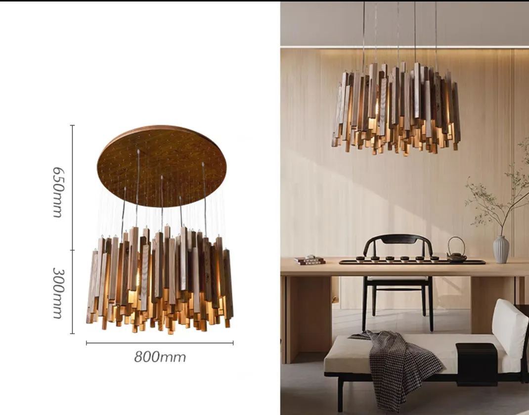 Designer Modern Minimalist Living Room Lamp Chinese Style Restaurant Pendant Light-labpiecesign