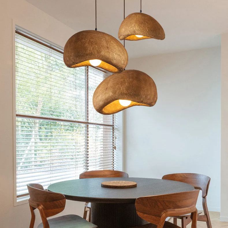 Nordic Cream Color High Texture Resin Khmara Lamp-labpiecesign