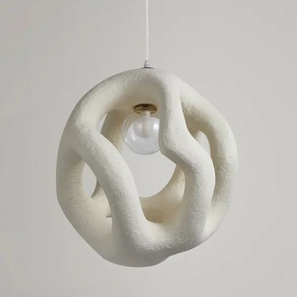 Japanese retro wabi-sabi style pendant light-labpiecesign