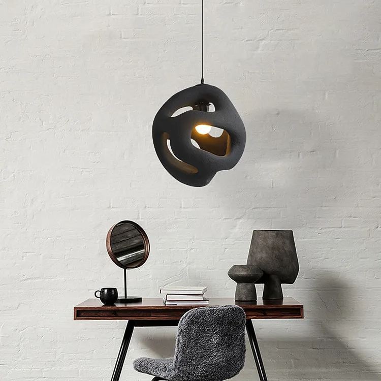 Japanese retro wabi-sabi style pendant light-labpiecesign