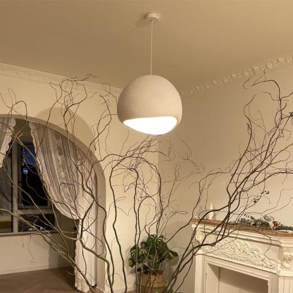 Wabi Sabi Resin Industrial Style Exhibition Hall Decorative Chandeliers-labpiecesign