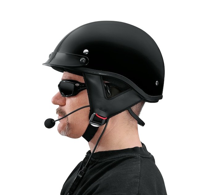 Boom! Audio Half Helmet Music and 