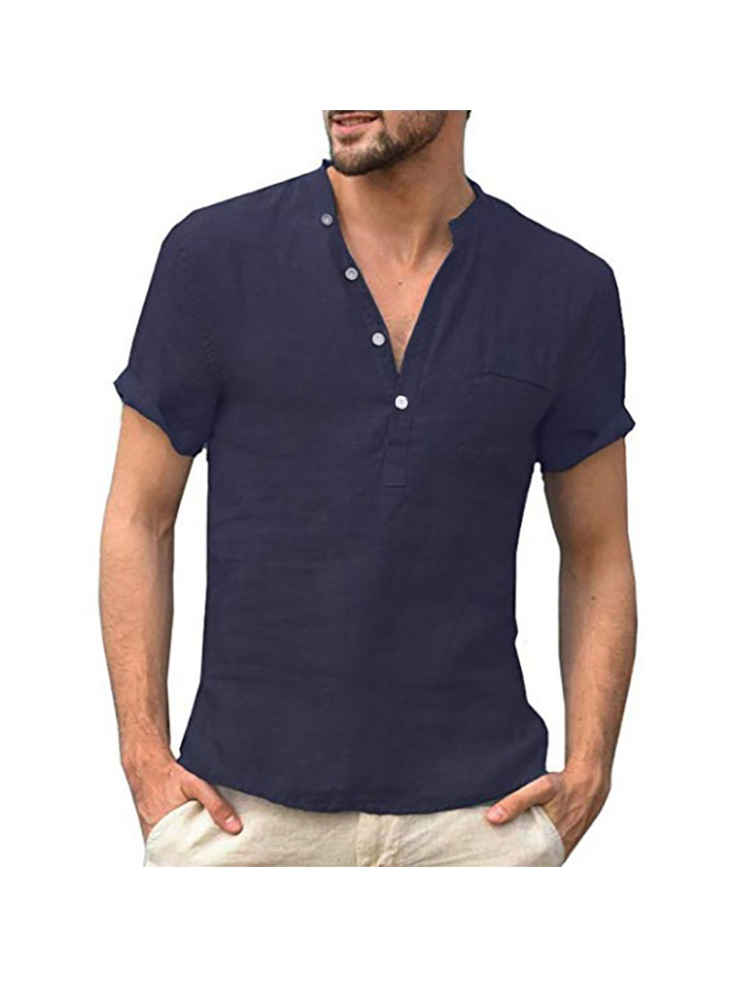 Men's Gordon Solid Color Shirt-poisonstreetwear.com