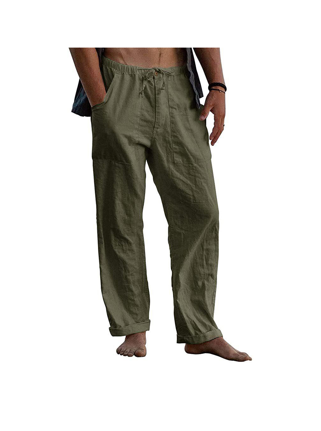 Men's Warren Drawstring Waist Pants With Pockets-poisonstreetwear.com