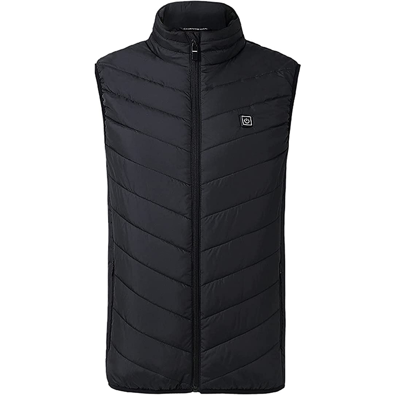 Poisonstreetwear Men's Rechargeable Lightweight Heating Outerwear Puffer Vests-poisonstreetwear.com
