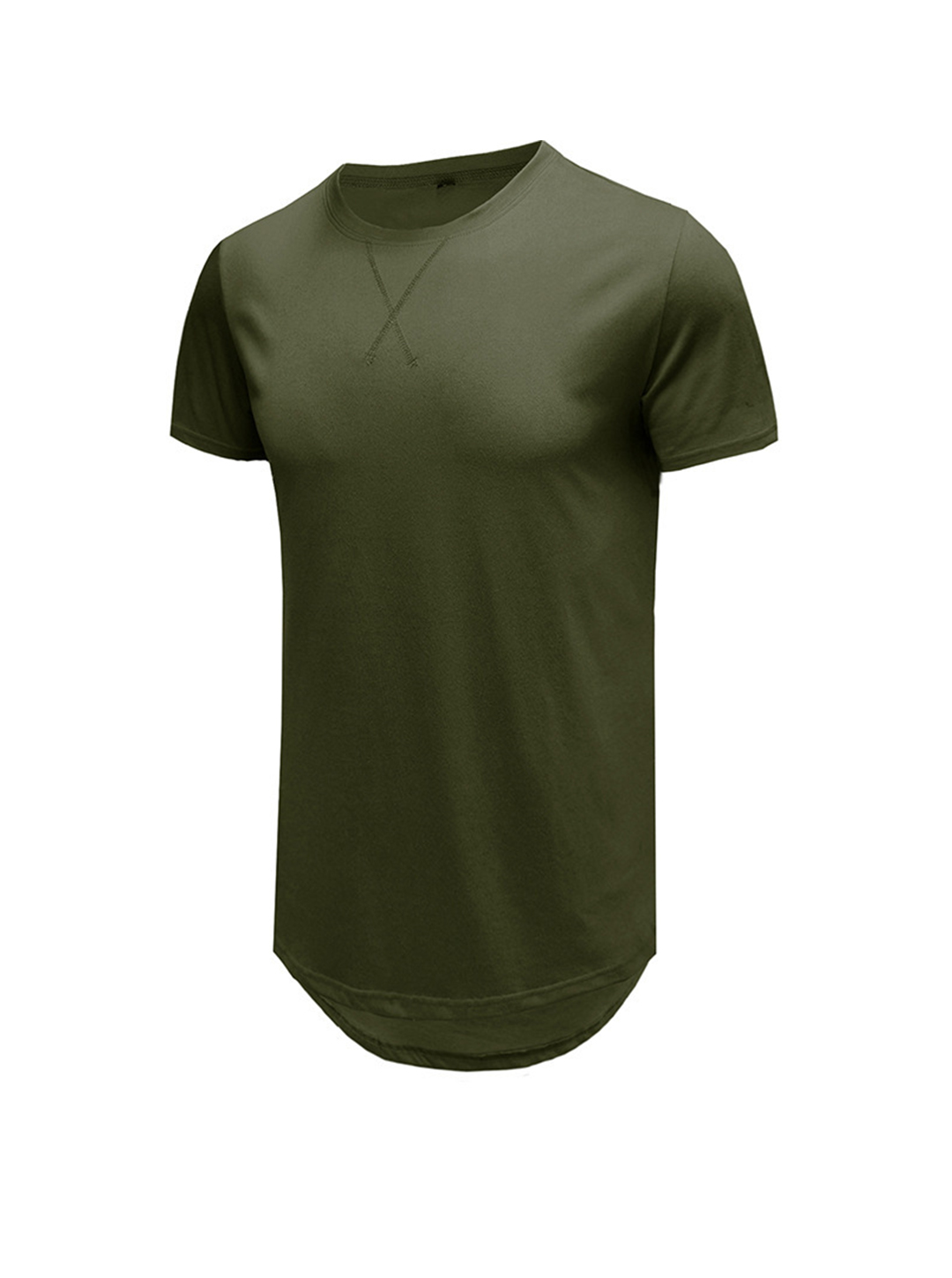Men's Justin Solid Color Crew Neck Casual T-shirt-poisonstreetwear.com