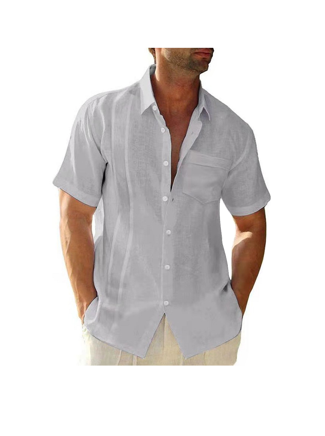 Men's Lyle Short Sleeve Casual Shirt-poisonstreetwear.com