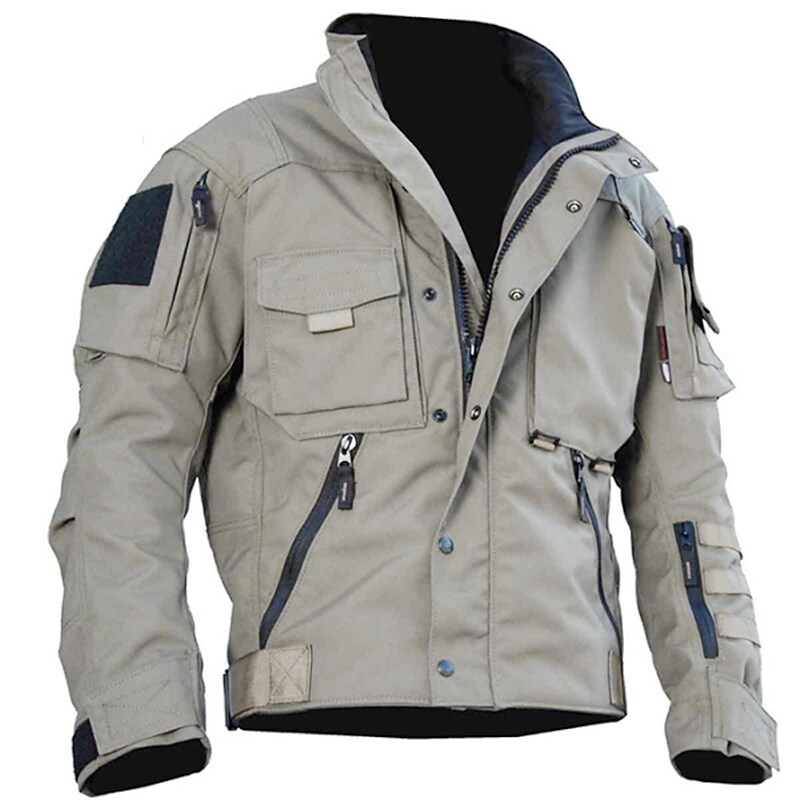 Poisonstreetwear Men's All-terrain Versatile Tactical Jacket-poisonstreetwear.com