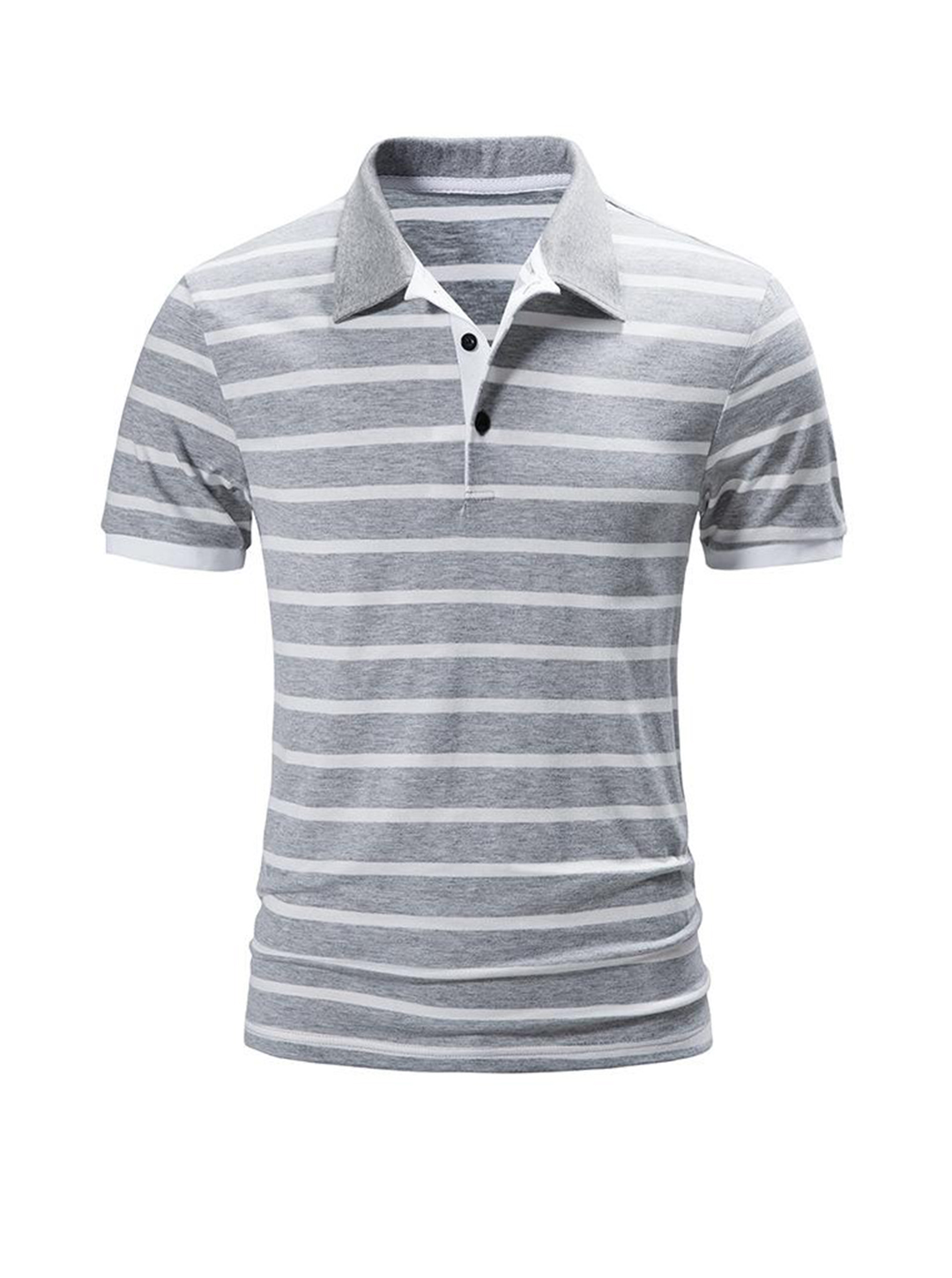 Men's Aubrey Striped Short Sleeve T-shirt-poisonstreetwear.com