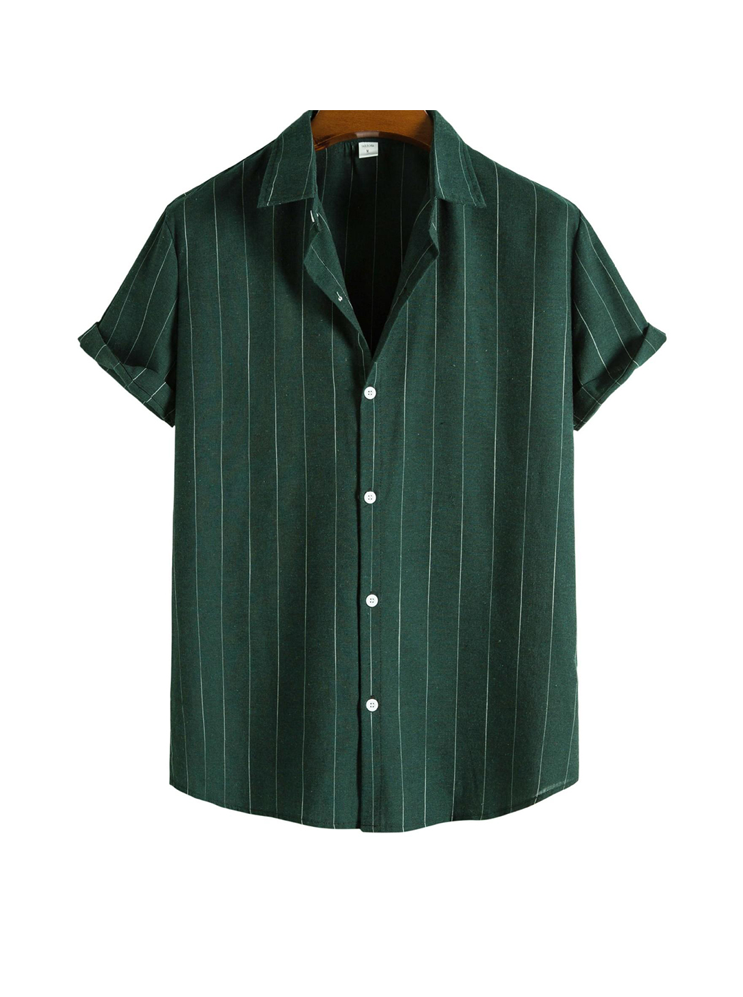 Men's Wesley Print Striped Shirt-poisonstreetwear.com