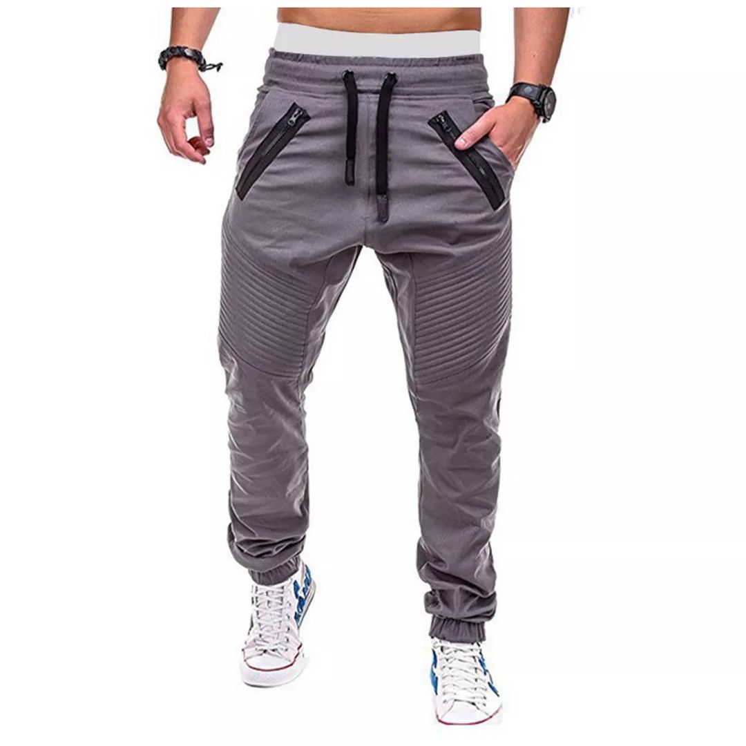 Poisonstreetwear Men's Outdoor Quilting Detail Casual Jogger-poisonstreetwear.com