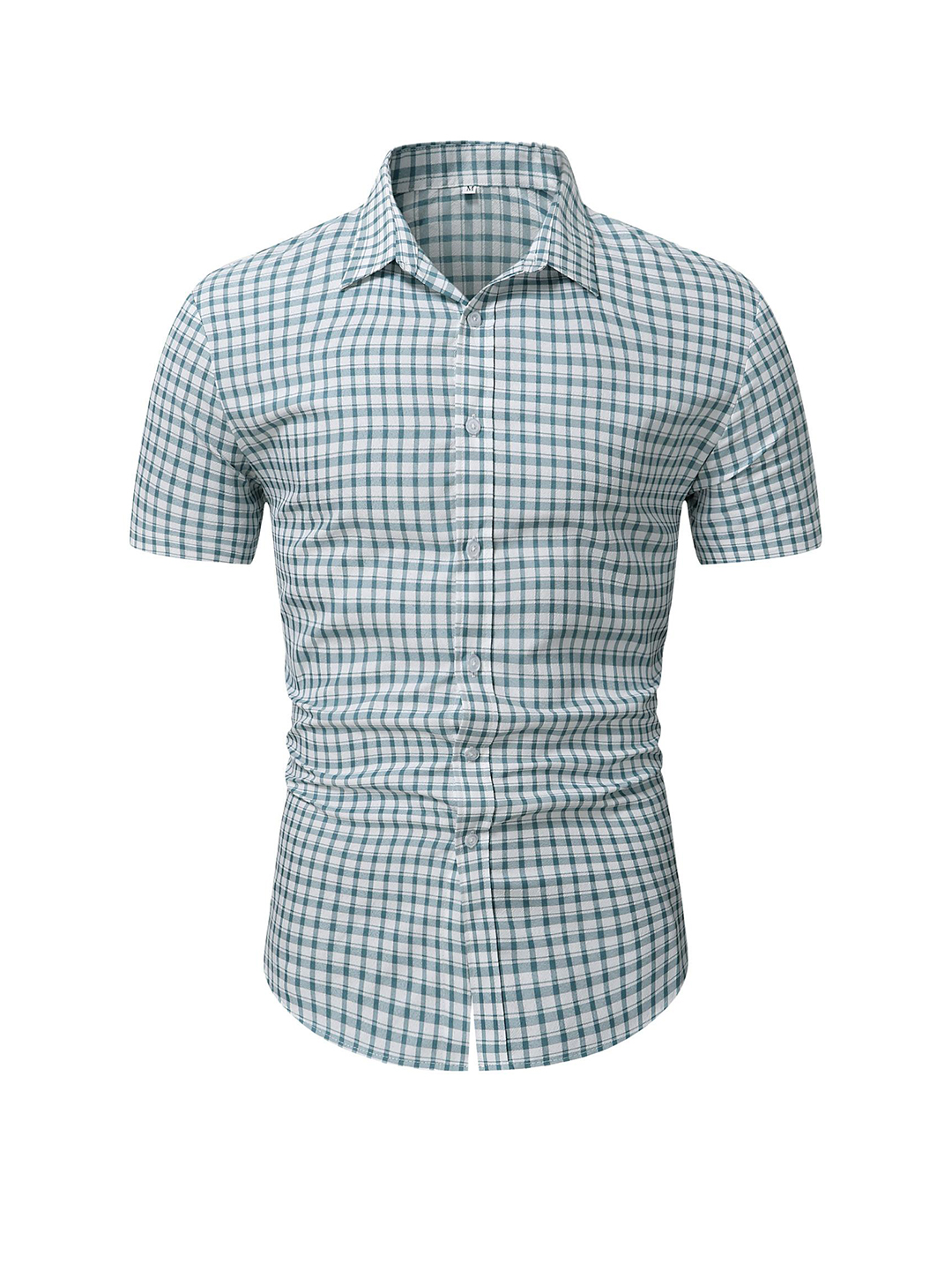 Men's Martin Check Short Sleeve Shirt-poisonstreetwear.com