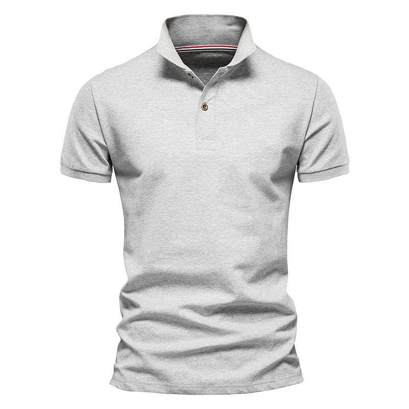 Men's Callis Solid Color Basic Polo T-shirt-poisonstreetwear.com