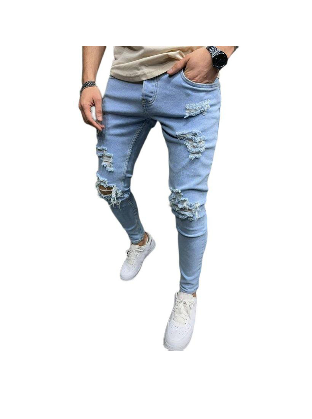 Men's William Ripped Jeans-poisonstreetwear.com